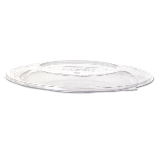 Eco-Products Salad Bowl Lids Lids For 64 Oz Squat Salad Bowls 9.5 Diameter Clear Plastic 300/carton - Food Service - Eco-Products®