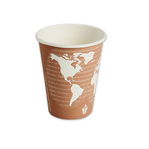 Eco-Products World Art Renewable And Compostable Hot Cups 12 Oz 50/pack 20 Packs/carton - Food Service - Eco-Products®