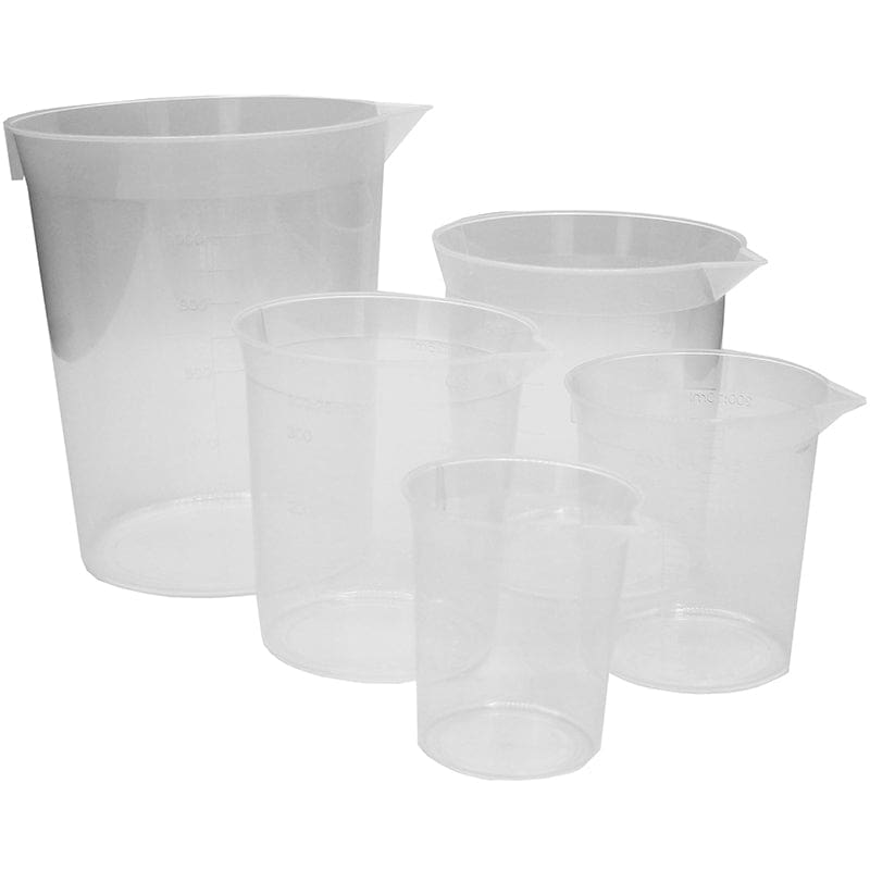 Economy Beaker Set (Pack of 6) - Lab Equipment - Learning Advantage