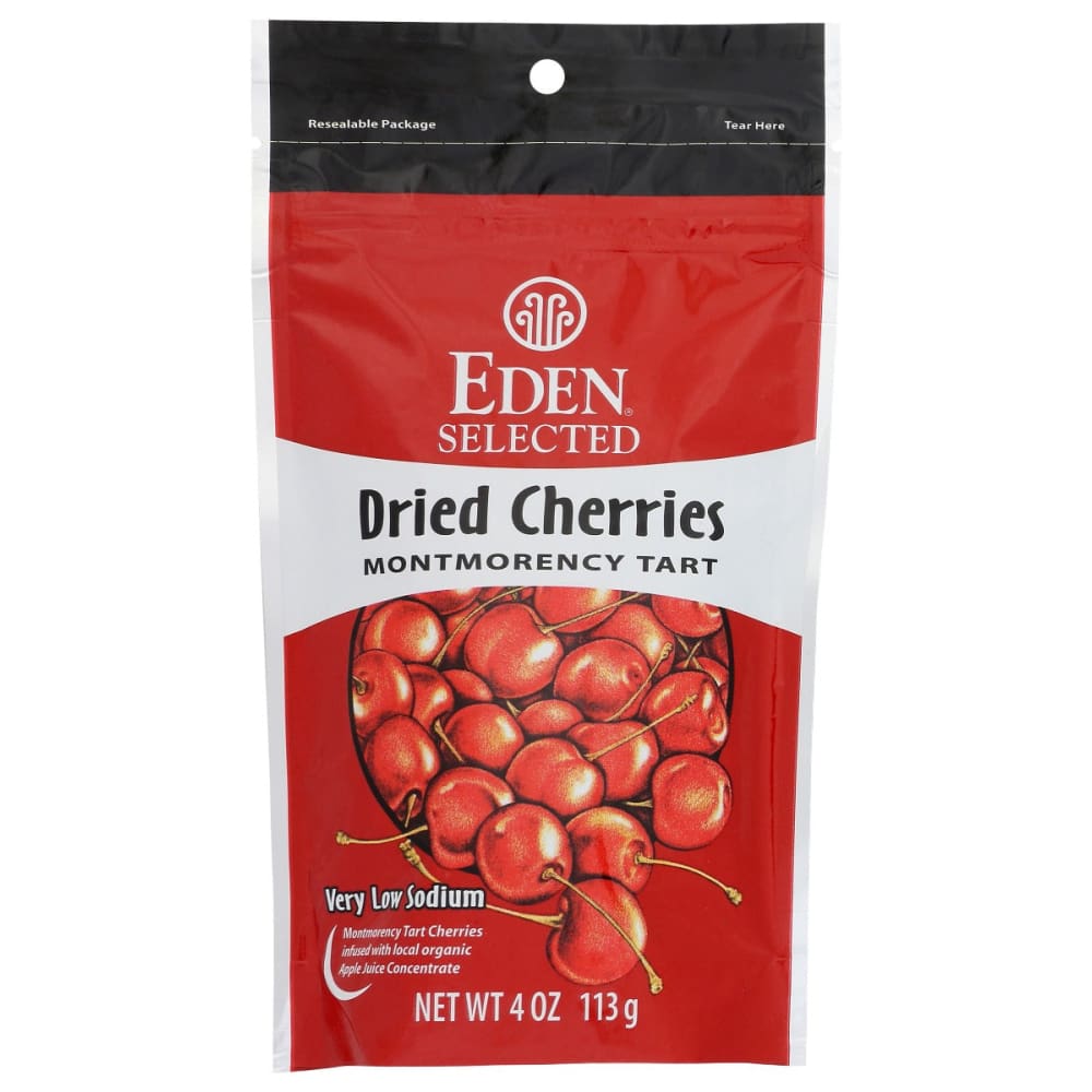 EDEN FOODS: Fruit Dried Cherry Montmorency 4 oz - Grocery > Snacks > Fruit Snacks - EDEN FOODS