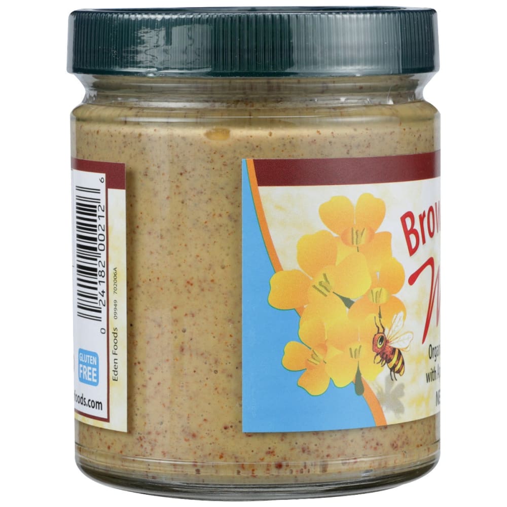 EDEN FOODS: Mustard Brown Glass Jar 9 oz - Grocery > Pantry > Condiments - Eden Foods