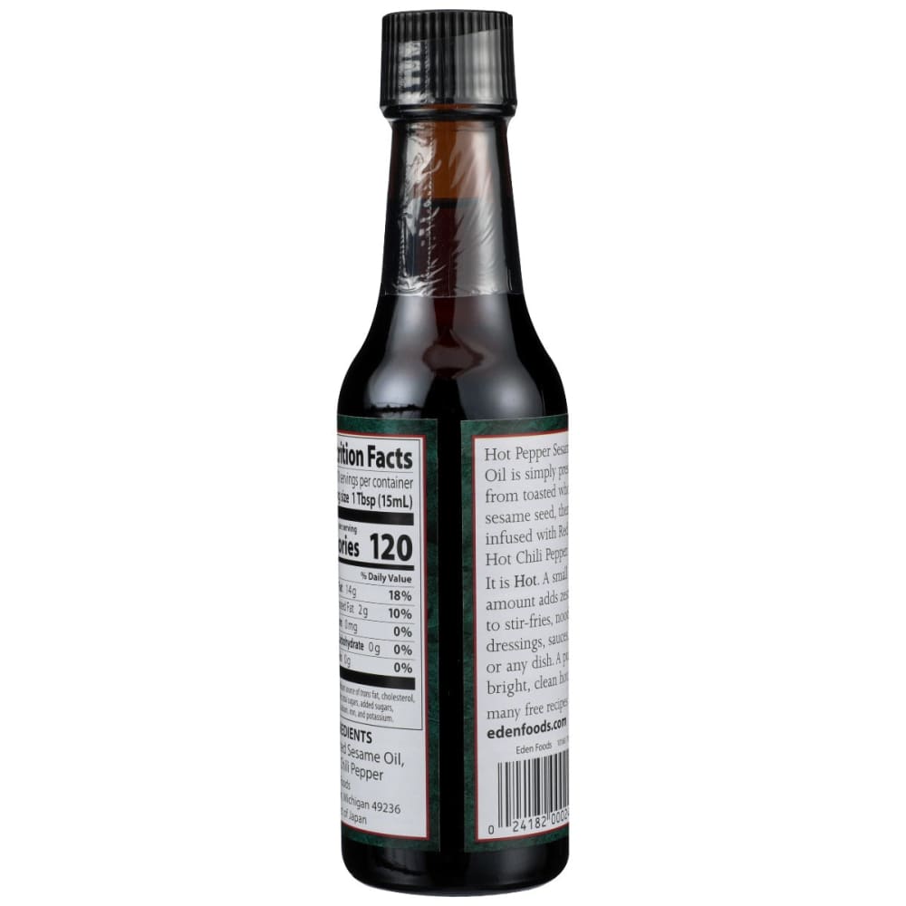 EDEN FOODS: Oil Sesame Hot Pepper 5 fo - Grocery > Pantry > Condiments - Eden Foods