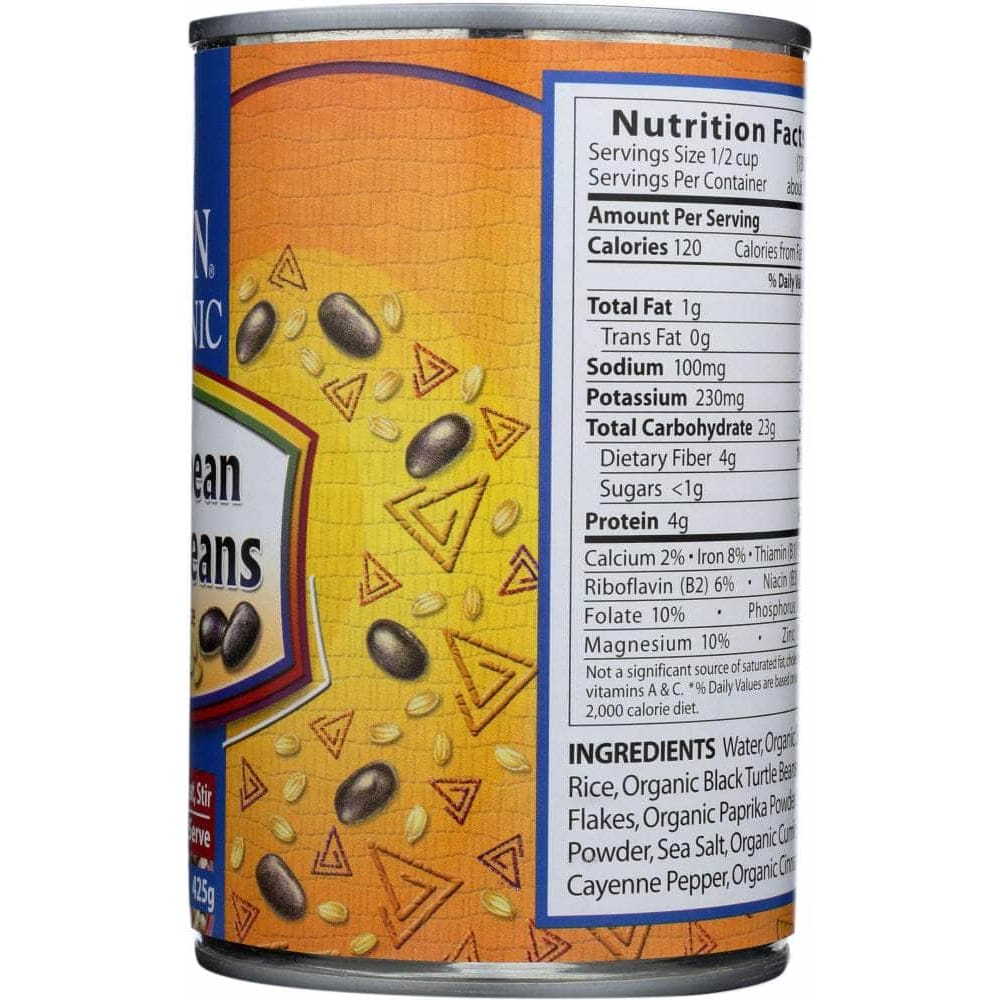 EDEN FOODS Grocery > Meal Ingredients > Canned Food EDEN FOODS: Organic Caribbean Rice and Beans, 15 oz