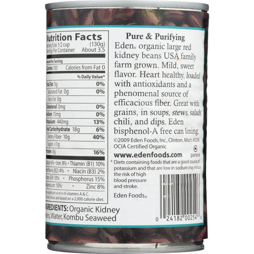 Eden Foods Eden Foods Organic Kidney Beans, 15 oz