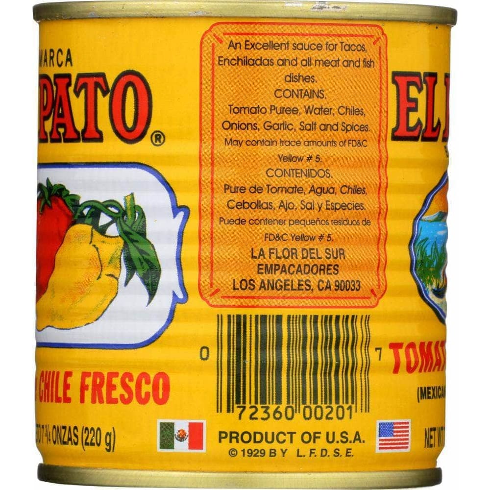 El Pato El Pato Tomato Sauce Mexican Hot Style, 7.75 oz