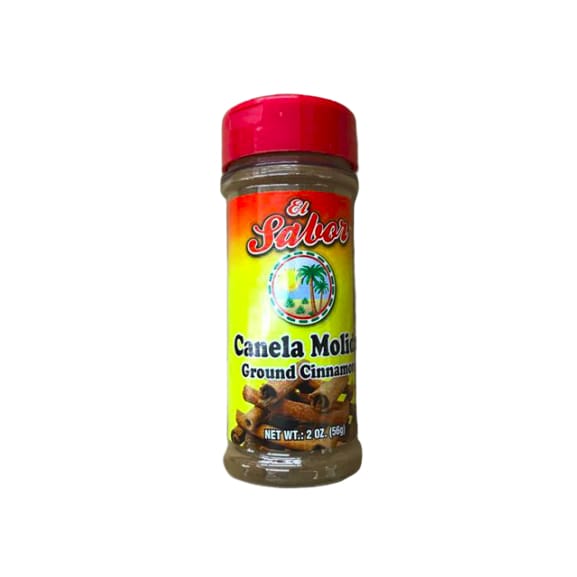 El Sabor Canela Molid, Ground Cinnamon, 2 oz - ShelHealth.Com