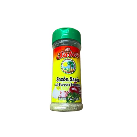 El Sabor Sazon Sazon All Purpose Seasoning, 4 oz - ShelHealth.Com