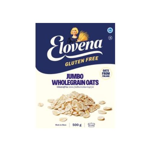 ELOVENA JUMBO Oatflakes 17.64 oz. (500 g.) - Nordic