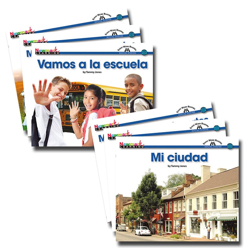 En Espanol Sight Word Readers Social Studies Set Of 16 - Language Arts - Newmark Learning