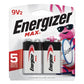 Energizer Max Alkaline 9v Batteries 2/pack - Technology - Energizer®