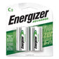 Energizer Nimh Rechargeable C Batteries 1.2 V 2/pack - Technology - Energizer®