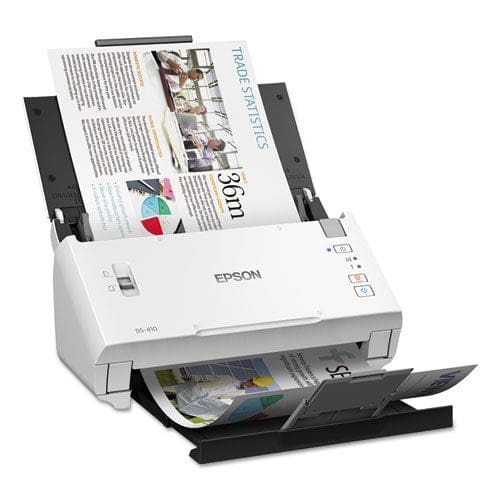 Epson Ds-410 Document Scanner 600 Dpi Optical Resolution 50-sheet Duplex Auto Document Feeder - Technology - Epson®