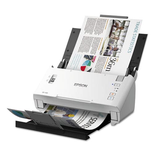 Epson Ds-410 Document Scanner 600 Dpi Optical Resolution 50-sheet Duplex Auto Document Feeder - Technology - Epson®