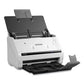 Epson Ds-575w Ii Wireless Color Duplex Document Scanner 600 Dpi Optical Resolution 50-sheet Duplex Auto Document Feeder - Technology -