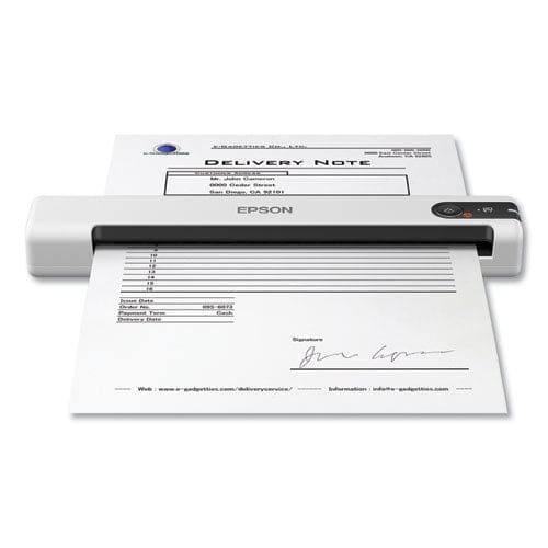 Epson Ds-70 Portable Document Scanner 600 Dpi Optical Resolution 1-sheet Auto Document Feeder - Technology - Epson®