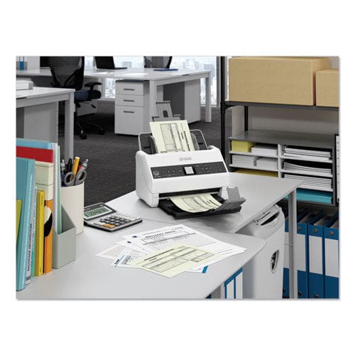 Epson Ds-730n Network Color Document Scanner 600 Dpi Optical Resolution 100-sheet Duplex Auto Document Feeder - Technology - Epson®