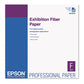 Epson Exhibition Fiber Paper 13 Mil 17 X 22 White 25/pack - School Supplies - Epson®