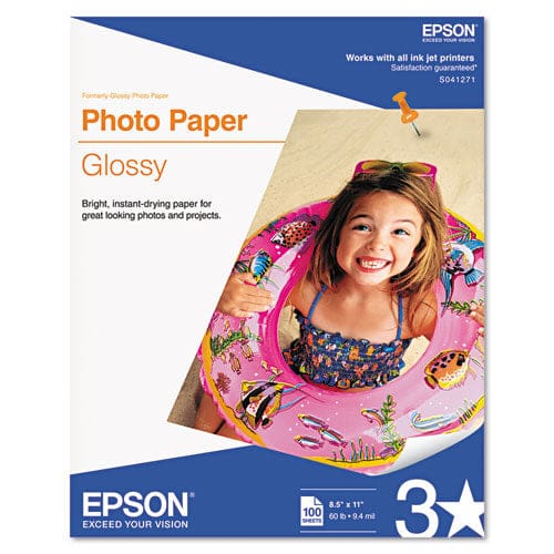 Epson Glossy Photo Paper 9.4 Mil 11 X 17 Glossy White 20/pack - School Supplies - Epson®