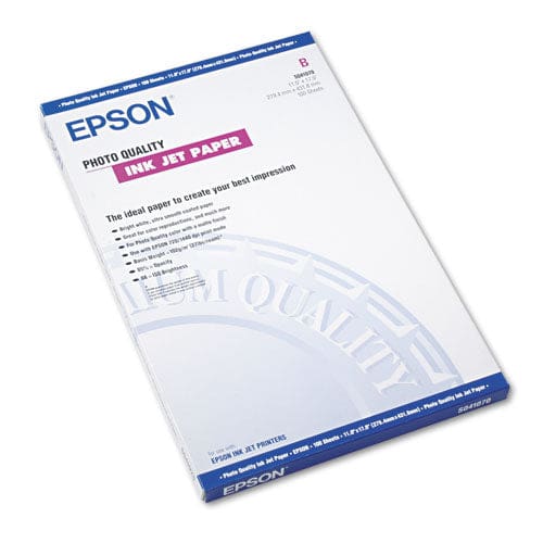 Epson Matte Presentation Paper 4.9 Mil 11 X 17 Matte Bright White 100/pack - School Supplies - Epson®