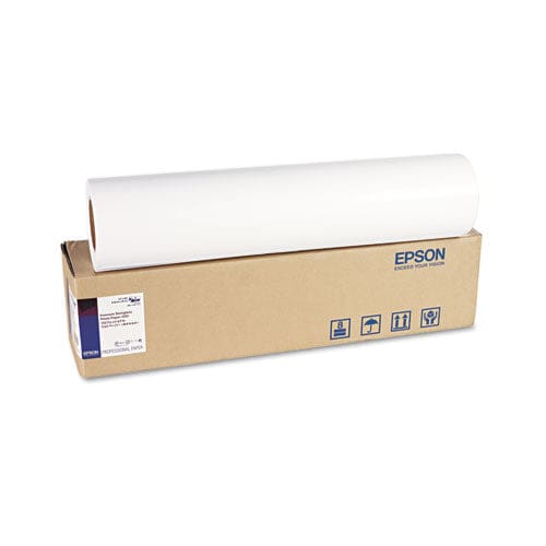 Epson Premium Semigloss Photo Paper Roll 7 Mil 44 X 100 Ft Semi-gloss White - School Supplies - Epson®