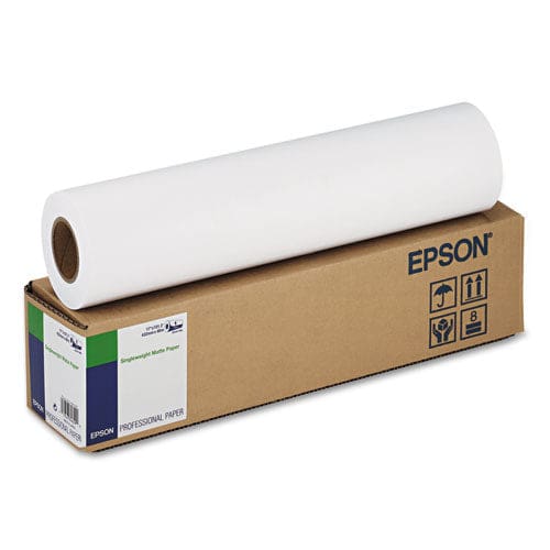 Epson Singleweight Matte Paper 5 Mil 44 X 131 Ft Matte White - School Supplies - Epson®