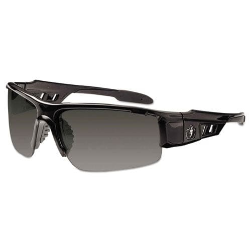 ergodyne Skullerz Dagr Safety Glasses Black Frame/smoke Lens Nylon/polycarb - Office - ergodyne®