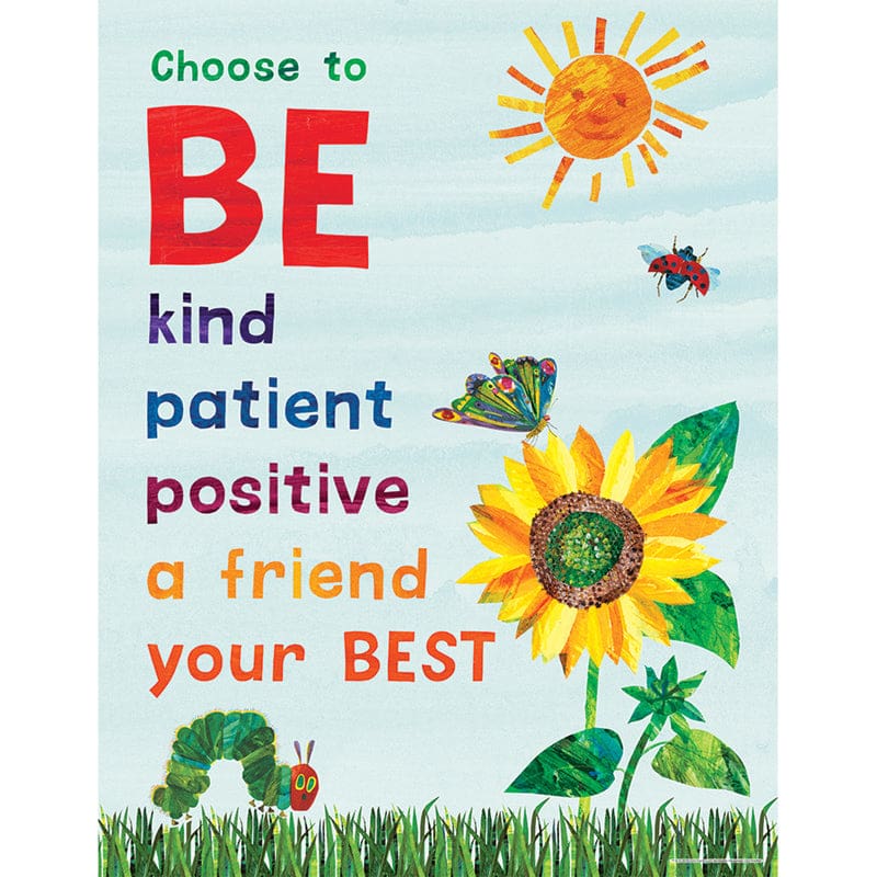 Eric Carle Classroom Rules Chart (Pack of 12) - Classroom Theme - Carson Dellosa Education