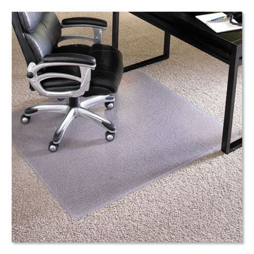 ES Robbins Everlife Intensive Use Chair Mat For High Pile Carpet Rectangular 46 X 60 Clear - Furniture - ES Robbins®