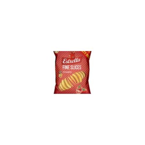 ESTRELLA Tomatoes Flavor Smooth Sliced Potato Chips 6.35 oz. (180 g.) - Estrella