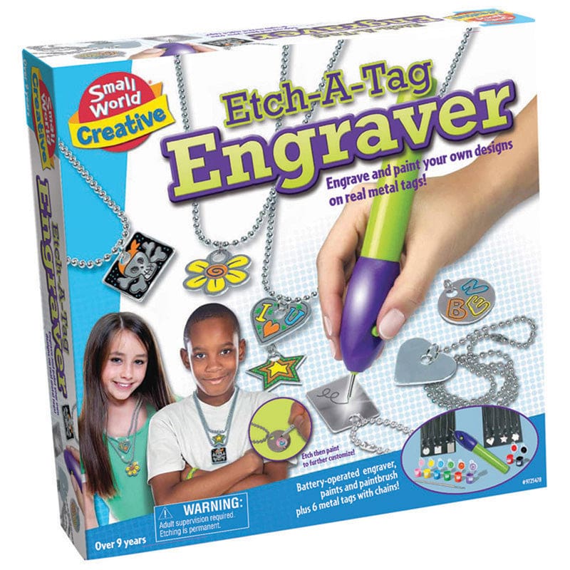Etch A Tag Engraver - Art & Craft Kits - Small World Toys