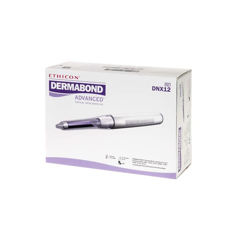 Ethicon Dermabond Topical Skin Applicator Bx12 Box of OX - Wound Care >> Advanced Wound Care >> Silver Dressings - Ethicon