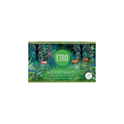 Etno Black Tea (Juniper Grove) Tea Bags 20 pcs. - Etno