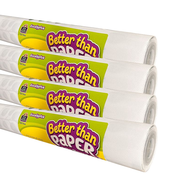 Eucalyptus 4/Ct Better Papr Bb Roll - Bulletin Board & Kraft Rolls - Teacher Created Resources