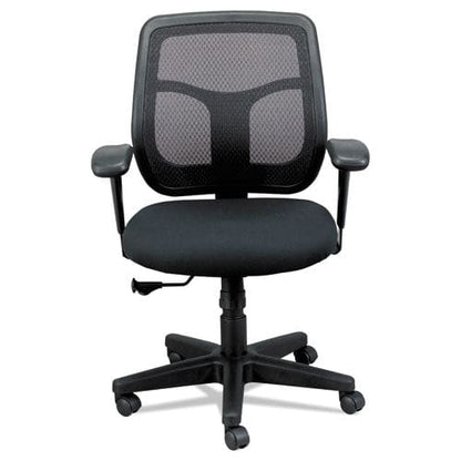 Eurotech Apollo Mid-back Mesh Chair 18.1 To 21.7 Seat Height Black - Furniture - Eurotech