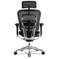 Eurotech Ergohuman Elite High-back Chair 18.1 To 21.6 Seat Height Black - Furniture - Eurotech