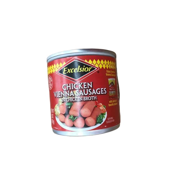 Excelsior Vienna Sausage, Chicken, 4.6 Ounce - ShelHealth.Com