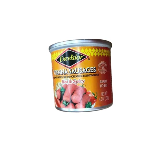 Libby Vienna Sausage, Hot & Spicy, 4.6 Ounce - ShelHealth.Com