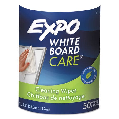 EXPO Dry-erase Board-cleaning Wet Wipes 6 X 9 50/container - School Supplies - EXPO®