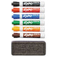 EXPO Low-odor Dry Erase Marker And Organizer Kit Broad Chisel Tip Assorted Colors 6/set - School Supplies - EXPO®