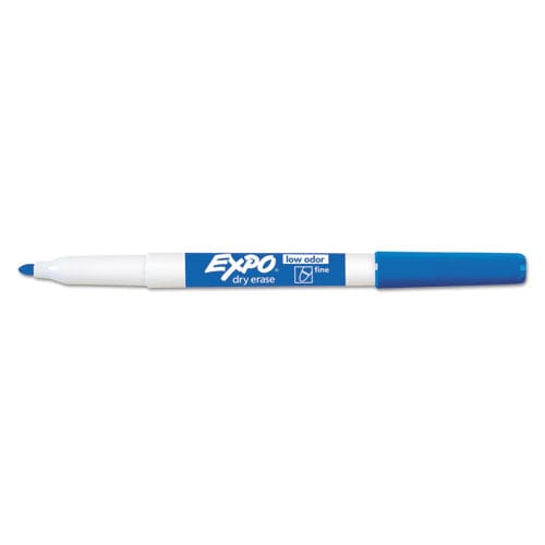 EXPO Low-odor Dry-erase Marker Fine Bullet Tip Blue Dozen - School Supplies - EXPO®