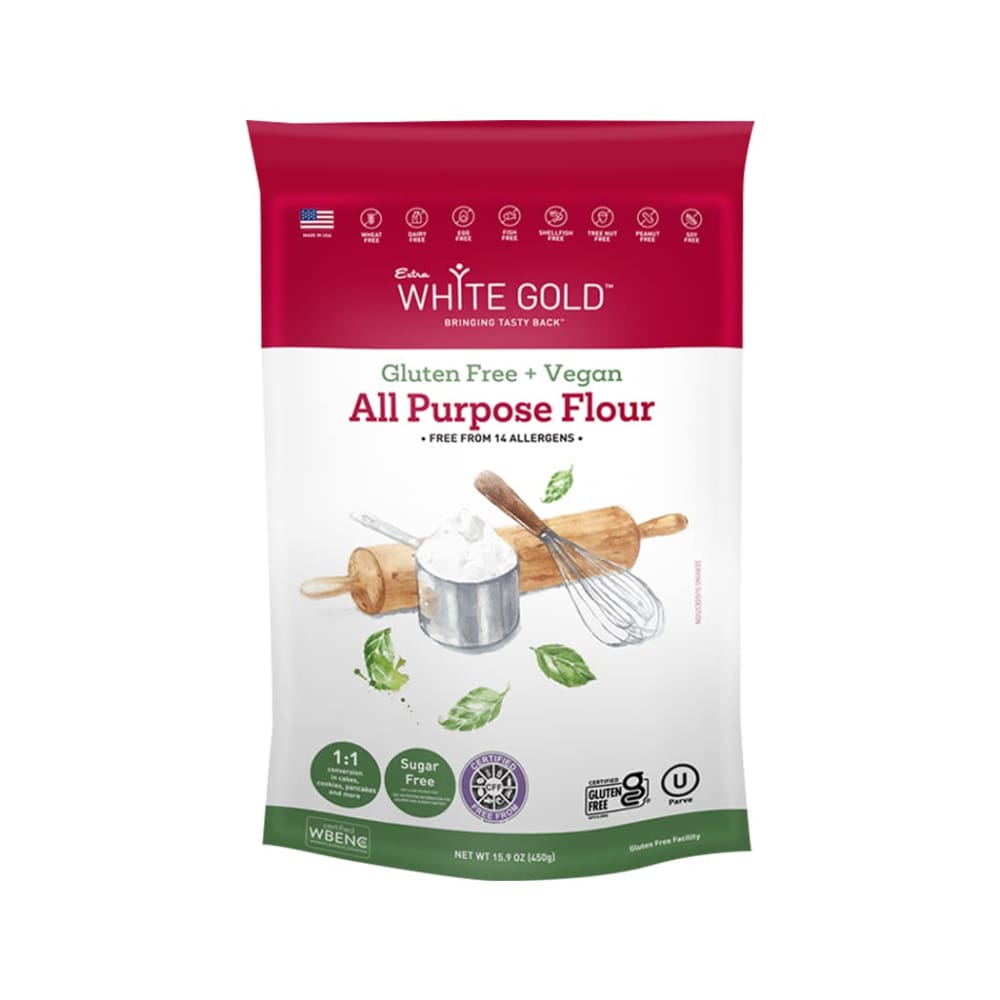 EXTRA WHITE GOLD: Gluten Free All Purpose Flour 15.9 oz - Grocery > Cooking & Baking > Flours - EXTRA WHITE GOLD