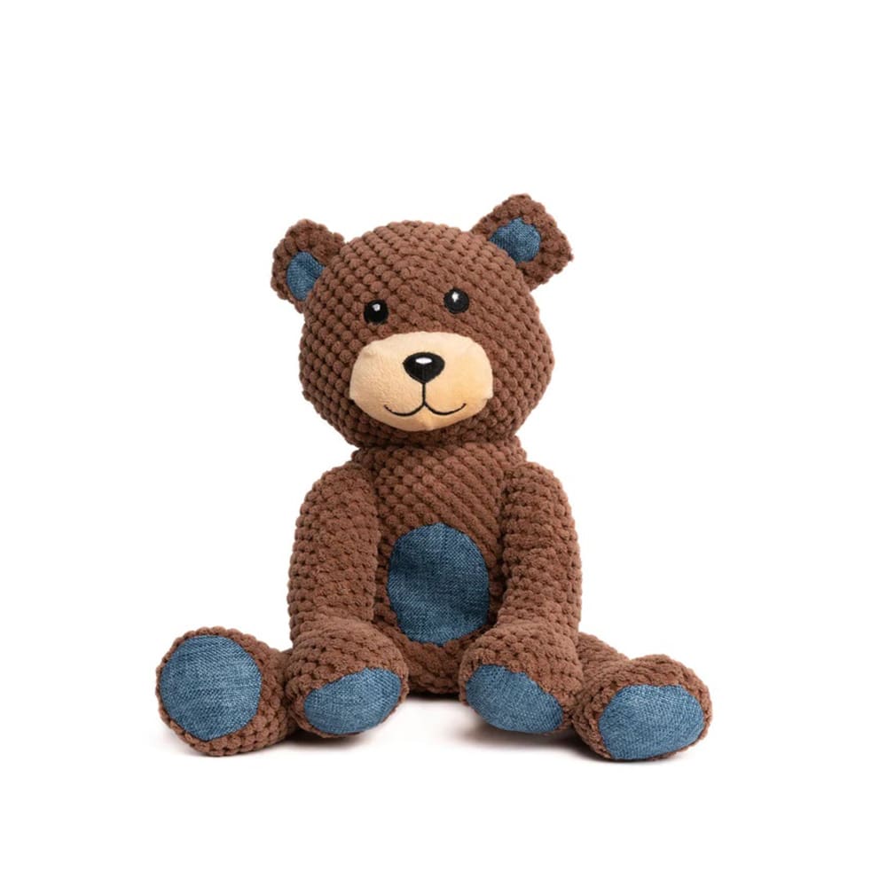 Fabdog Dog Floppy Teddybear Brown Large - Pet Supplies - Fabdog