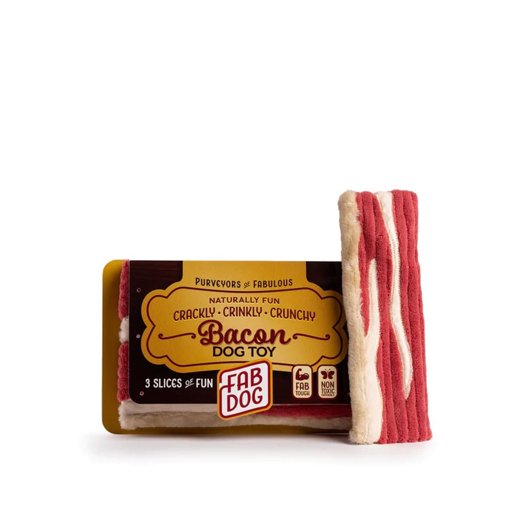 Fabdog Dog Packaged Bacon 3 Pack - Pet Supplies - Fabdog