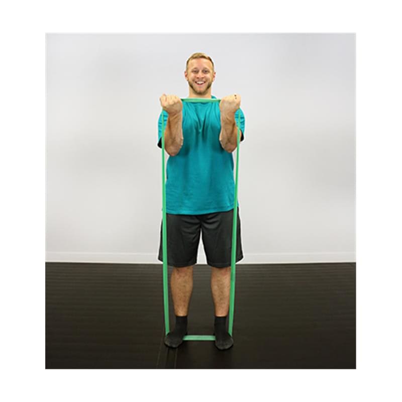 Fabrication Enterprises Exercise Band Loop 30In Green Medium (Pack of 3) - Item Detail - Fabrication Enterprises