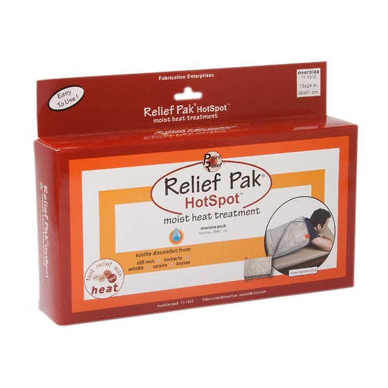 Fabrication Enterprises Relief Pak Moist Heat Pack 15 X 24 Overs - Item Detail - Fabrication Enterprises