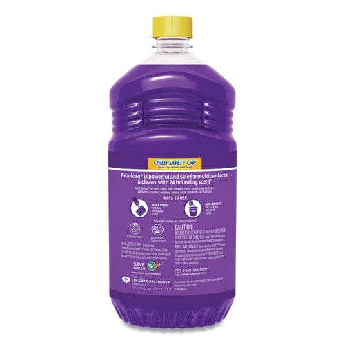 Fabuloso Multi-use Cleaner Lavender Scent 56 Oz Bottle - Janitorial & Sanitation - Fabuloso®