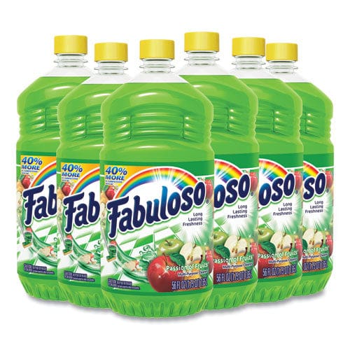 Fabuloso Multi-use Cleaner Passion Fruit Scent 56 Oz Bottle 6/carton - Janitorial & Sanitation - Fabuloso®