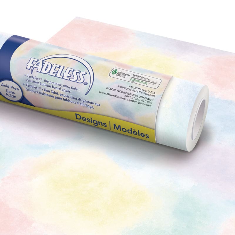 Fadeless Watercolors 48In X 50Ft - Bulletin Board & Kraft Rolls - Dixon Ticonderoga Co - Pacon