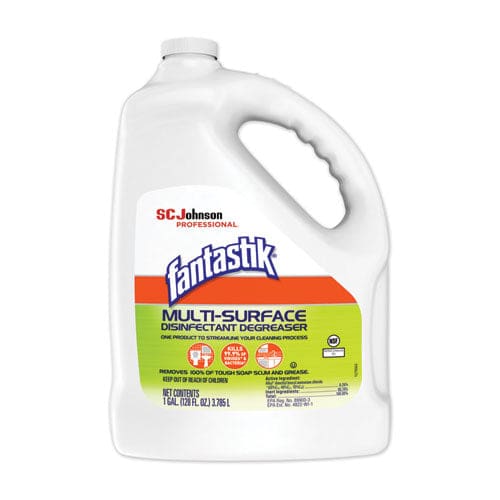 Fantastik Multi-surface Disinfectant Degreaser Pleasant Scent 1 Gallon Bottle 4/carton - Janitorial & Sanitation - Fantastik®