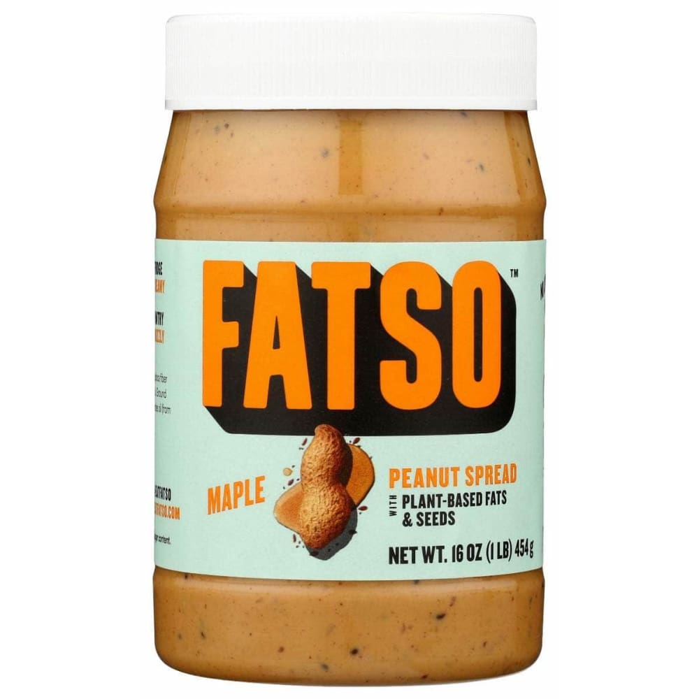 Fatso Grocery > Pantry FATSO: Maple Peanut Butter Spread, 16 oz